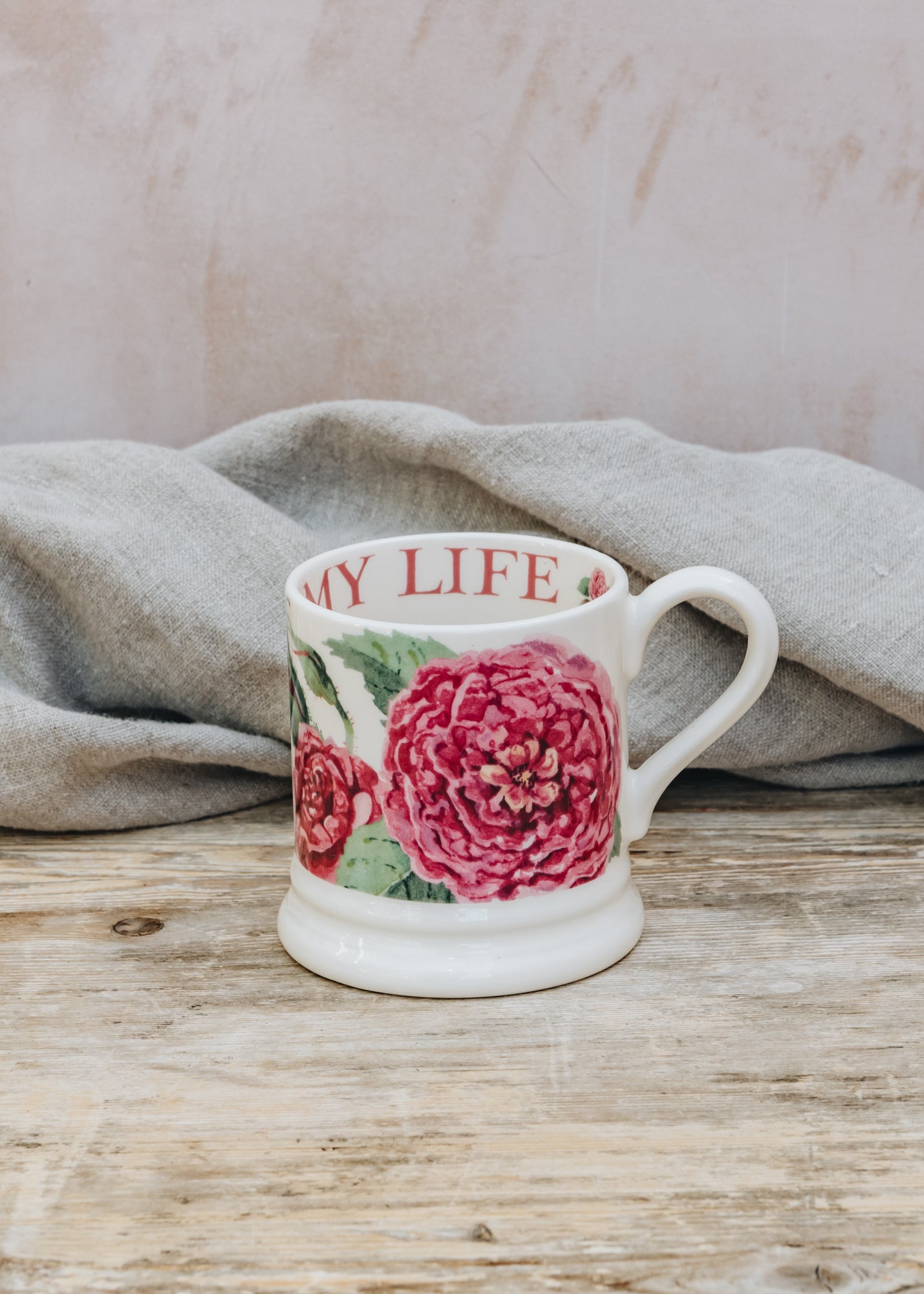 Emma Bridgewater Emma Bridgewater Rose 1/2 Pint Mug