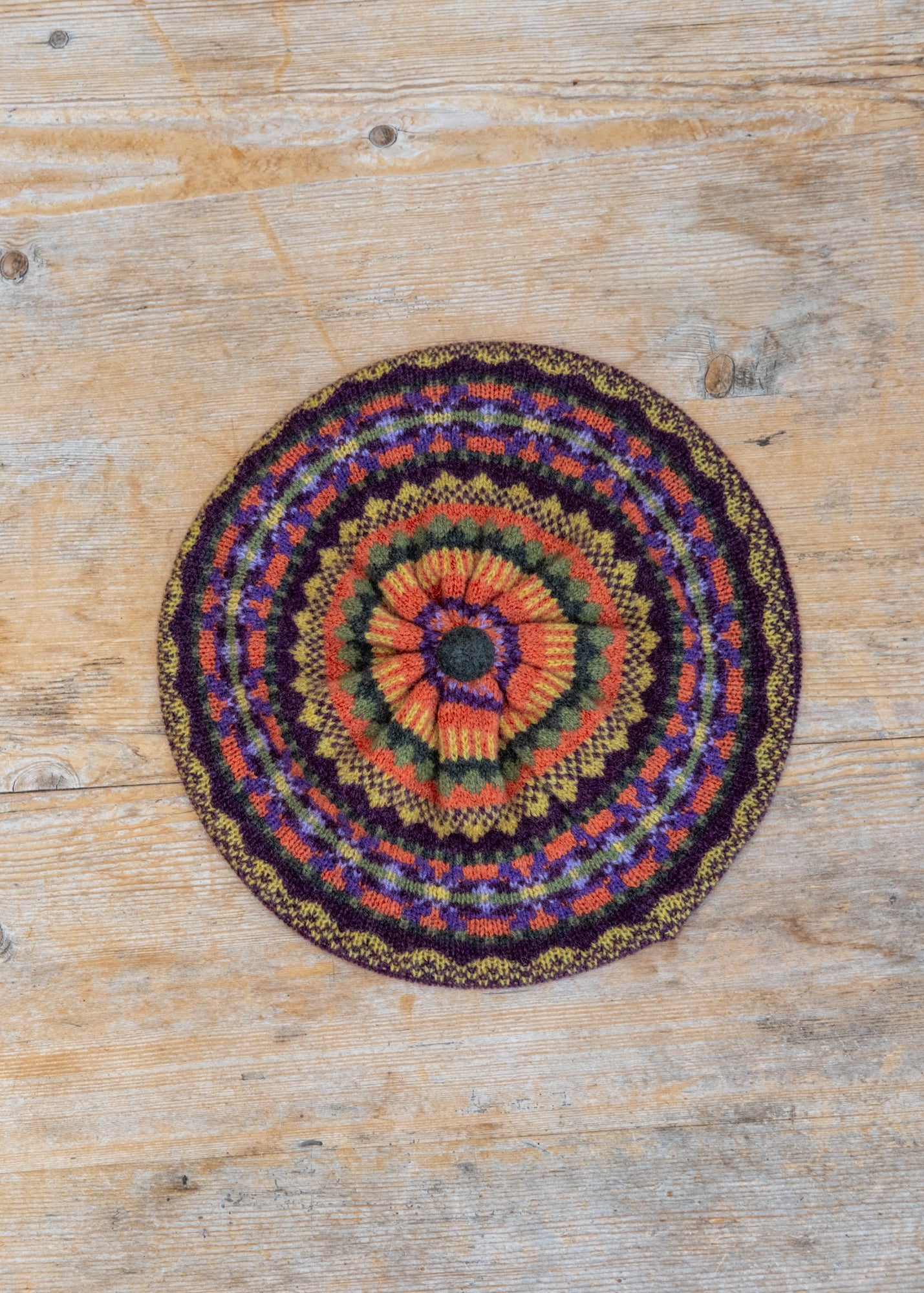 Alloa Beret in Copperland