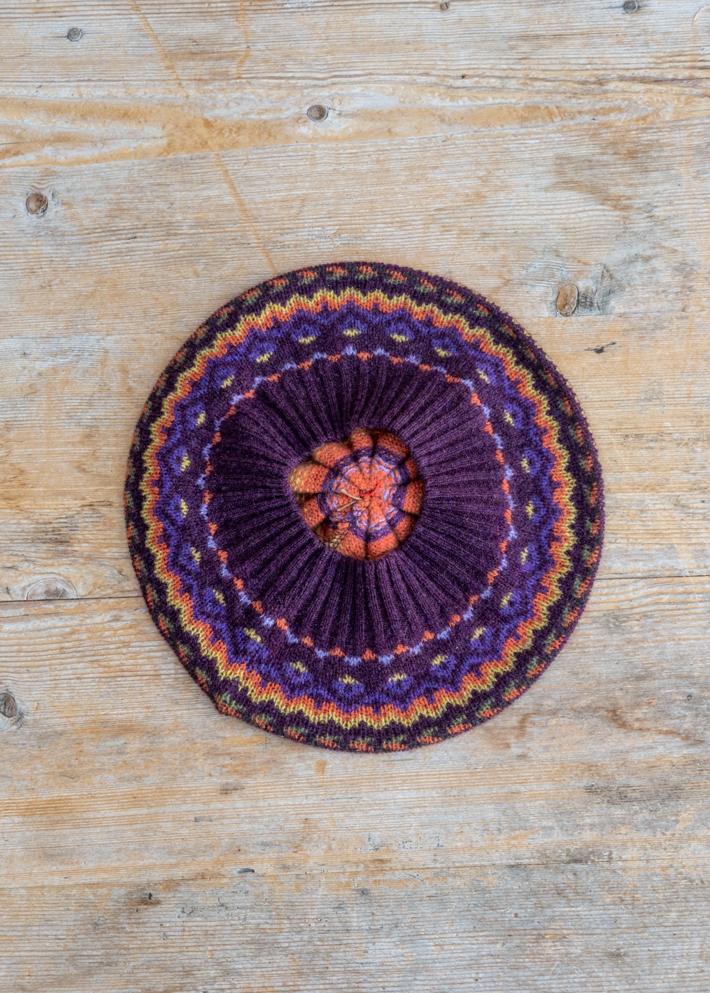 Eribé Alloa Beret in Copperland