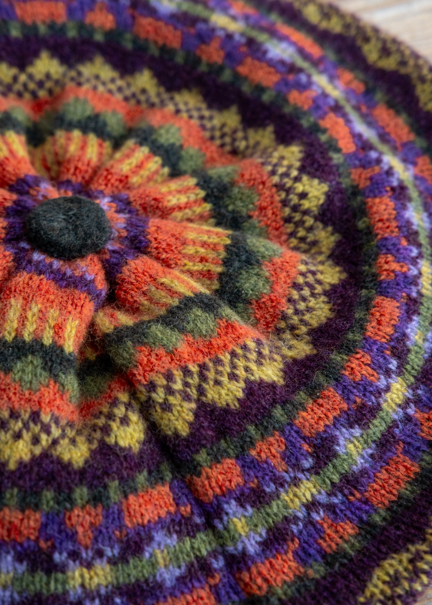 Eribé Alloa Beret in Copperland