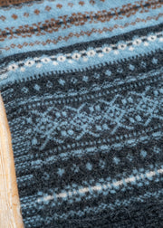 Eribé Alloa Fairisle Scarf in Winter