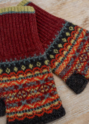 Eribé Alloa Open Mitts in Braemar and Oakley