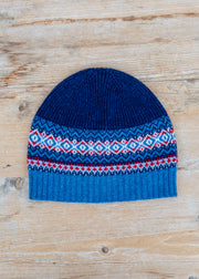 Eribé Alpine Beanie Hat in Blue Morning