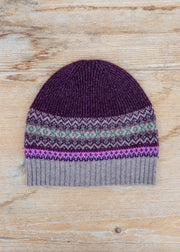 Eribé Alpine Beanie Hat in Tyrian