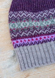 Eribé Alpine Beanie Hat in Tyrian