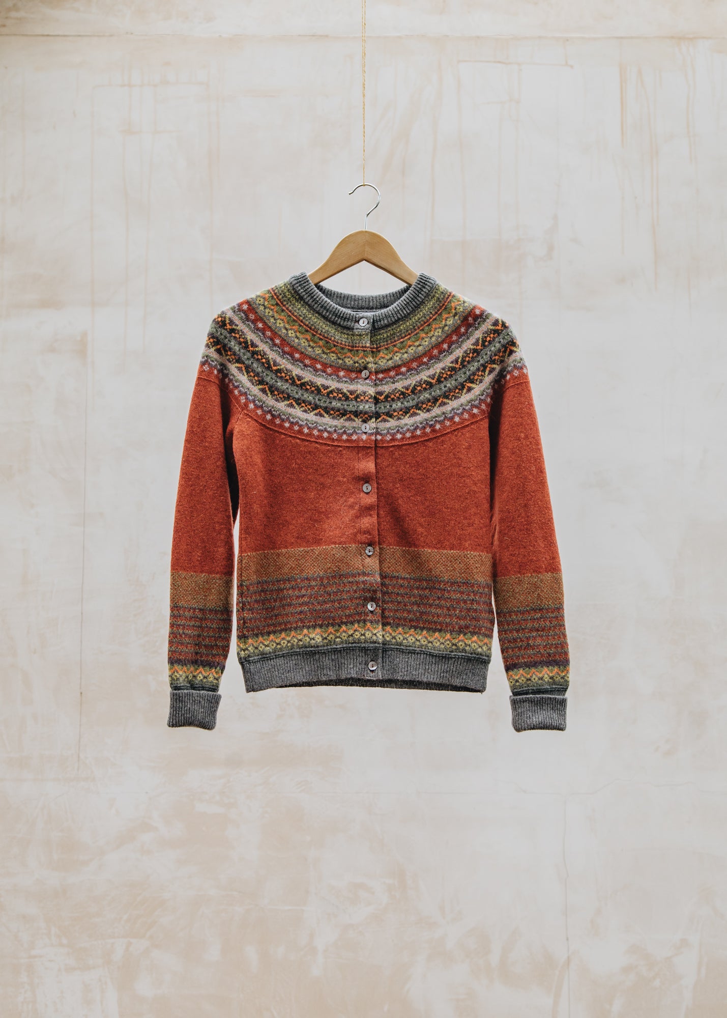 Books Alpine Cardigan in Copperleaf