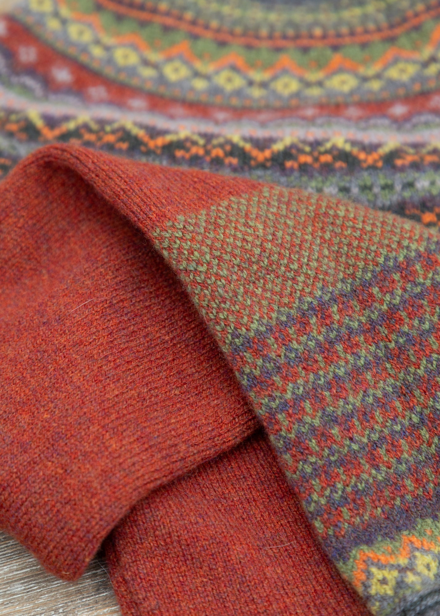 Eribé Alpine Cardigan in Copperleaf