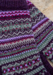 Eribé Alpine Gloves in Tyrian