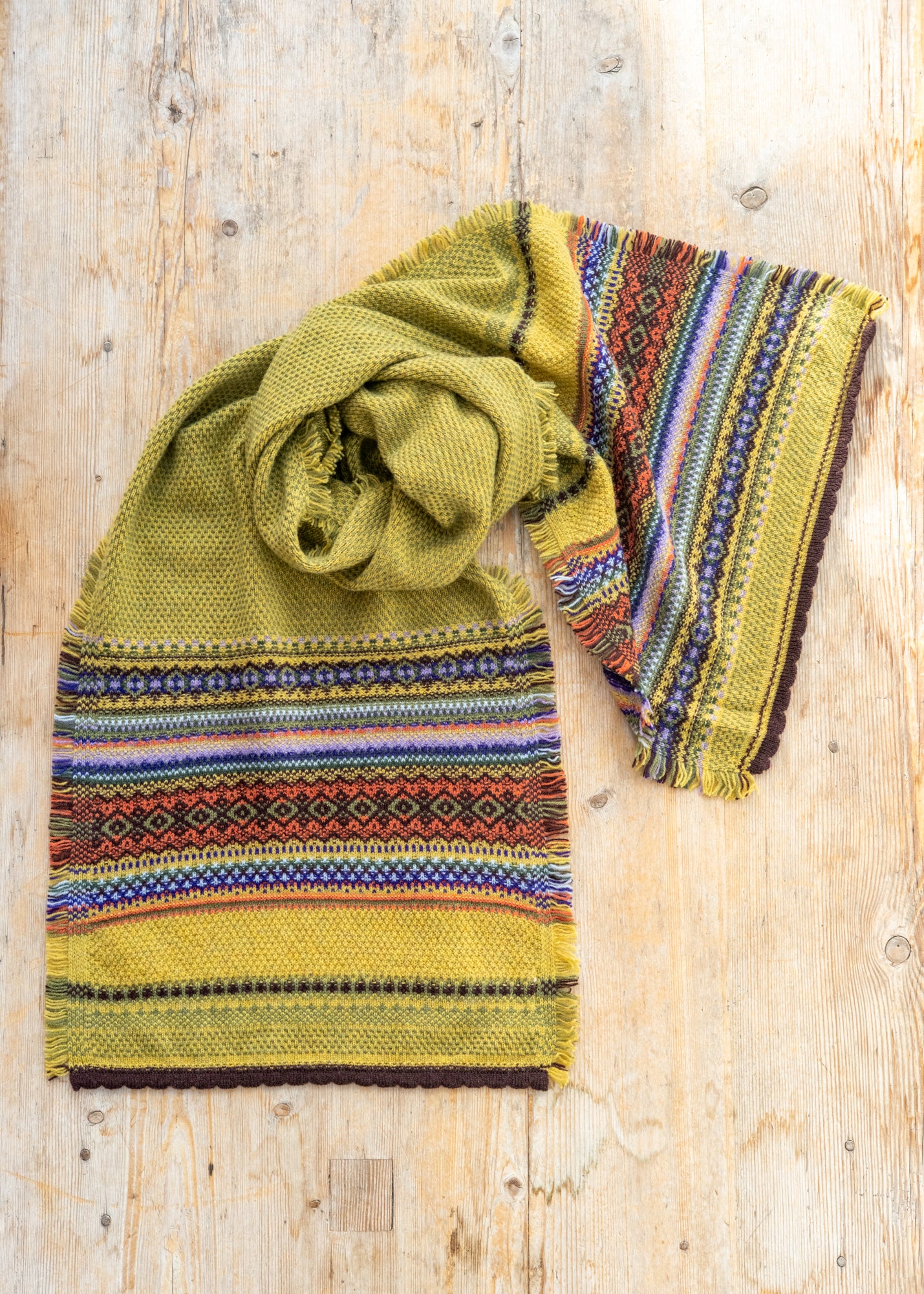 Alpine Scarf in Findhorn