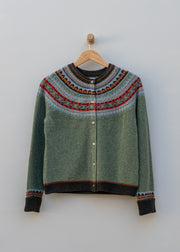 Eribé Alpine Short Cardigan in Braemar
