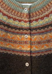 Eribé Alpine Short Cardigan in Oakley