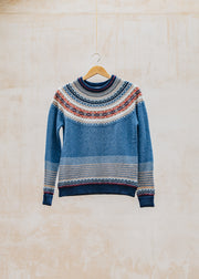 Books Alpine Sweater in Blue Morning