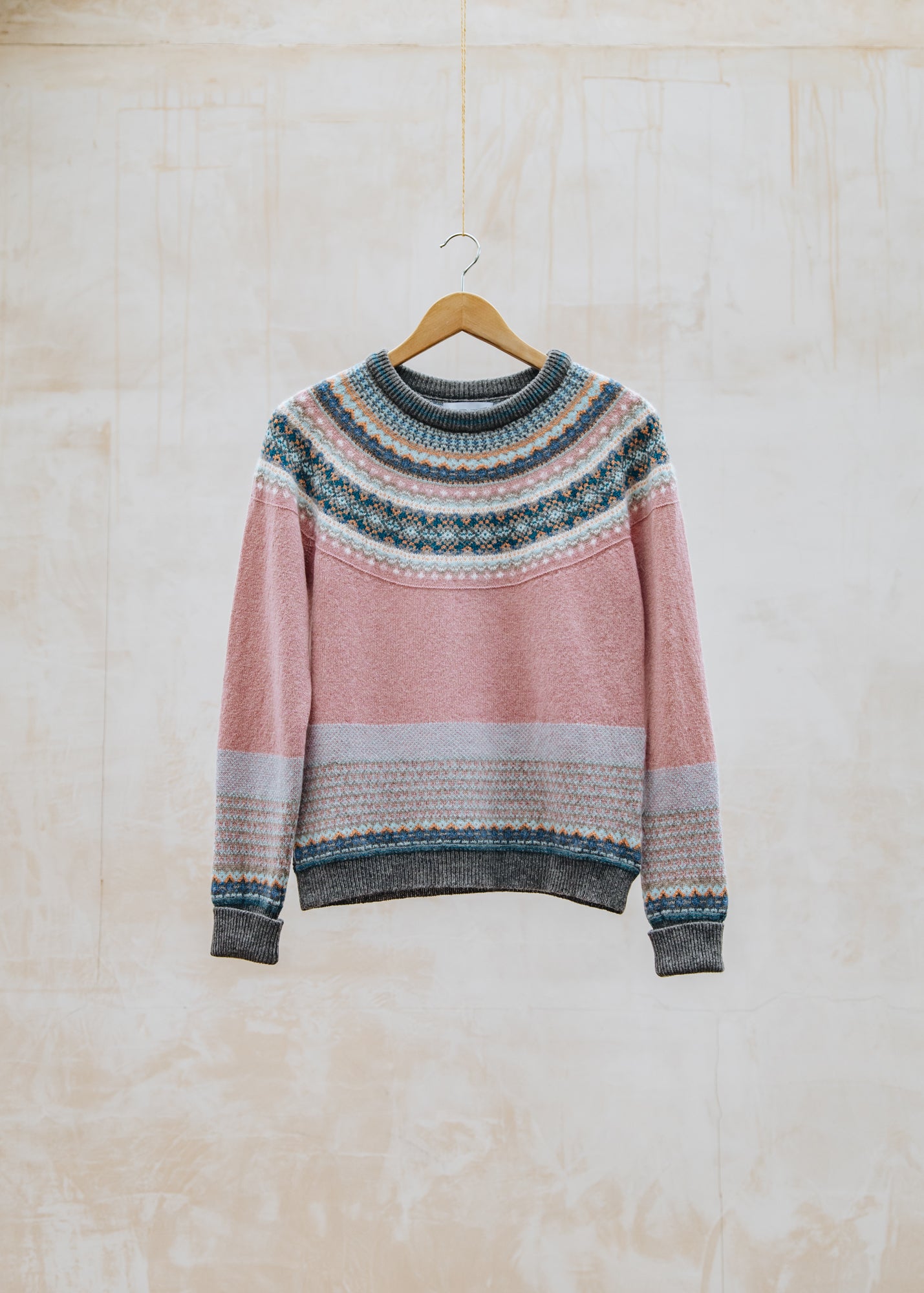 Books Alpine Sweater in Vintage Pink