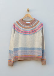Eribé Alpine Sweater in Winter Romance