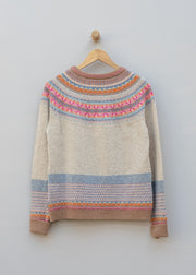 Eribé Alpine Sweater in Winter Romance