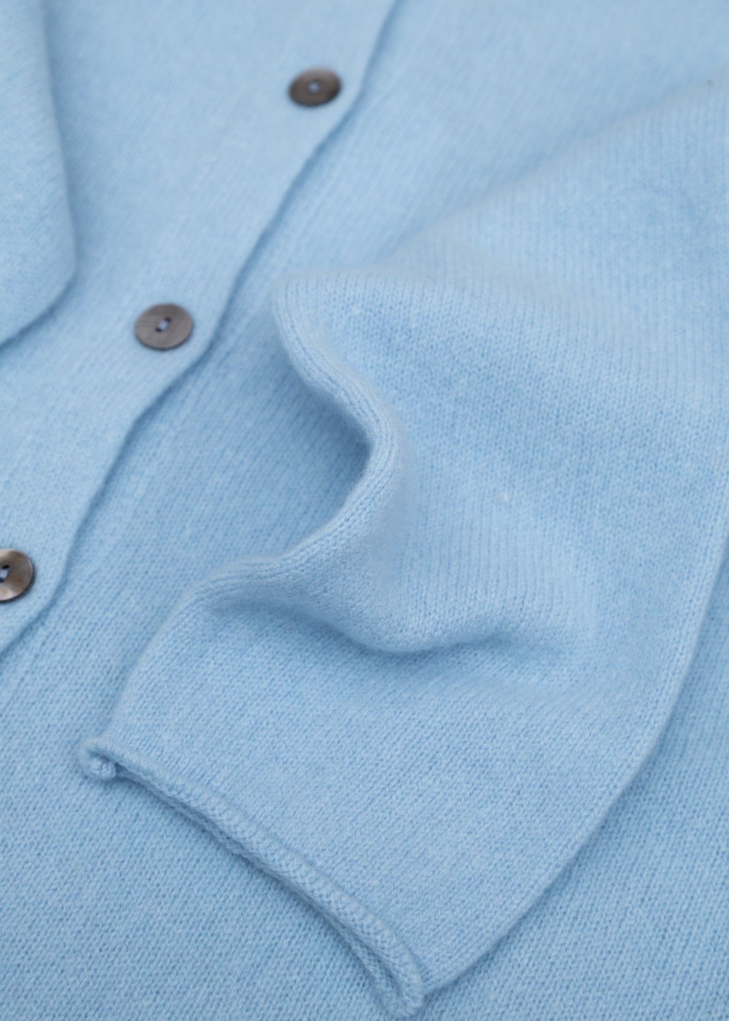 Eribé Corry Round Neck Cardigan in Angelite