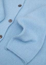 Eribé Corry Round Neck Cardigan in Angelite