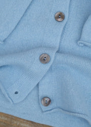 Eribé Corry Round Neck Cardigan in Angelite