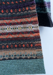 Eribé Fair Isle Scarf in Braemar and Oakley