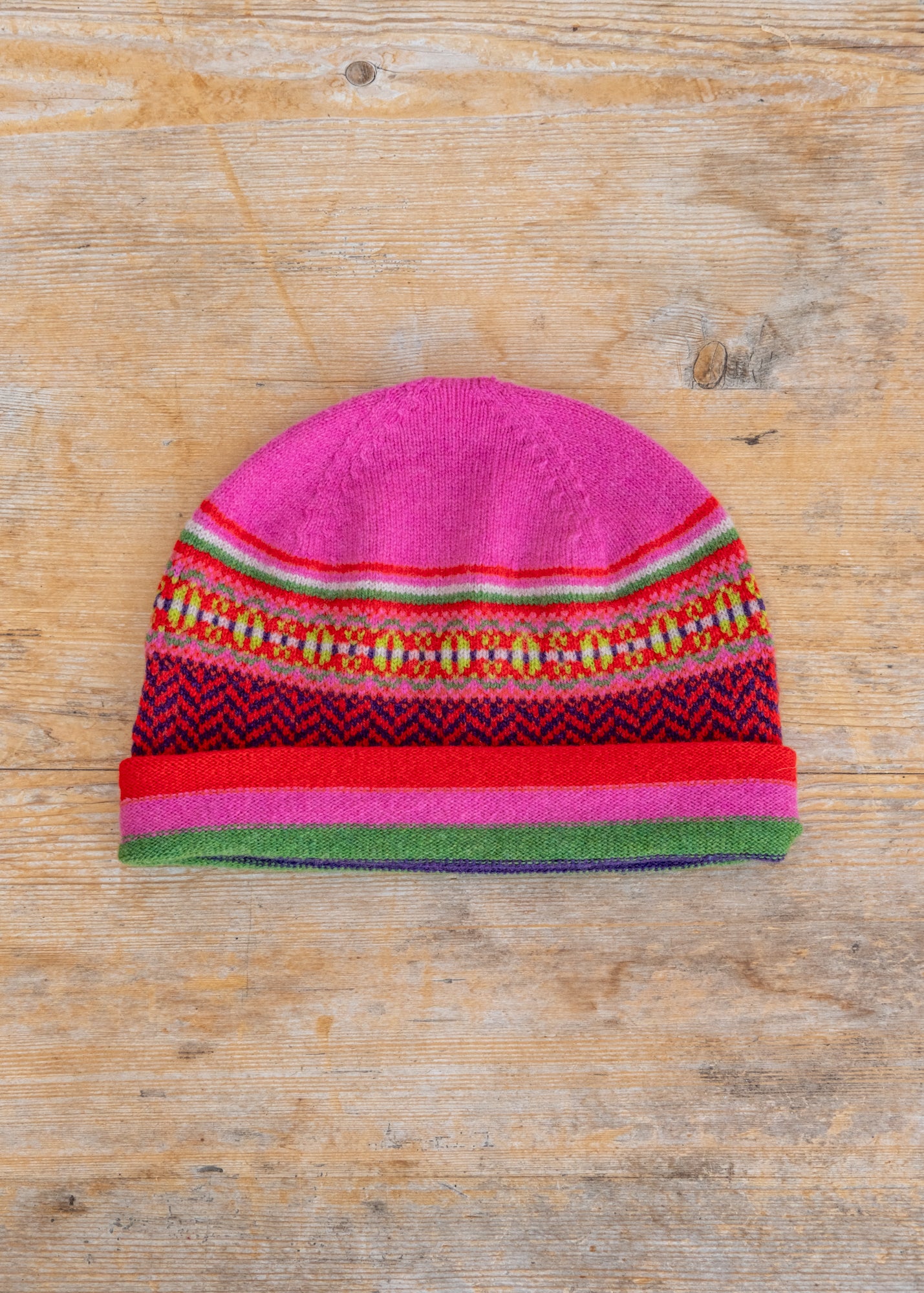 Stobo Beanie in Rosa