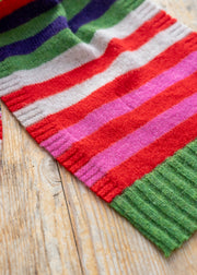 Eribé Stobo Mini Scarf in Rosa