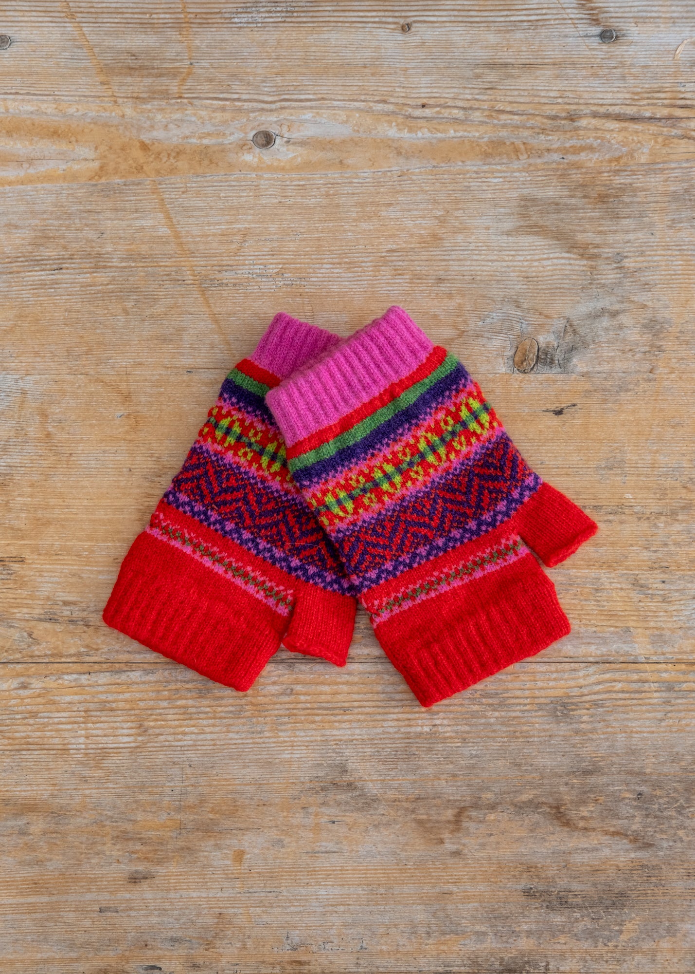 Eribé Stobo Open Mitt in Rosa