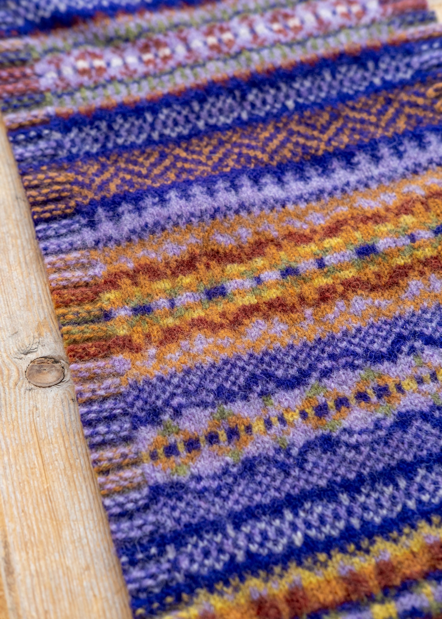 Eribé Stobo Scarf in Mulberry