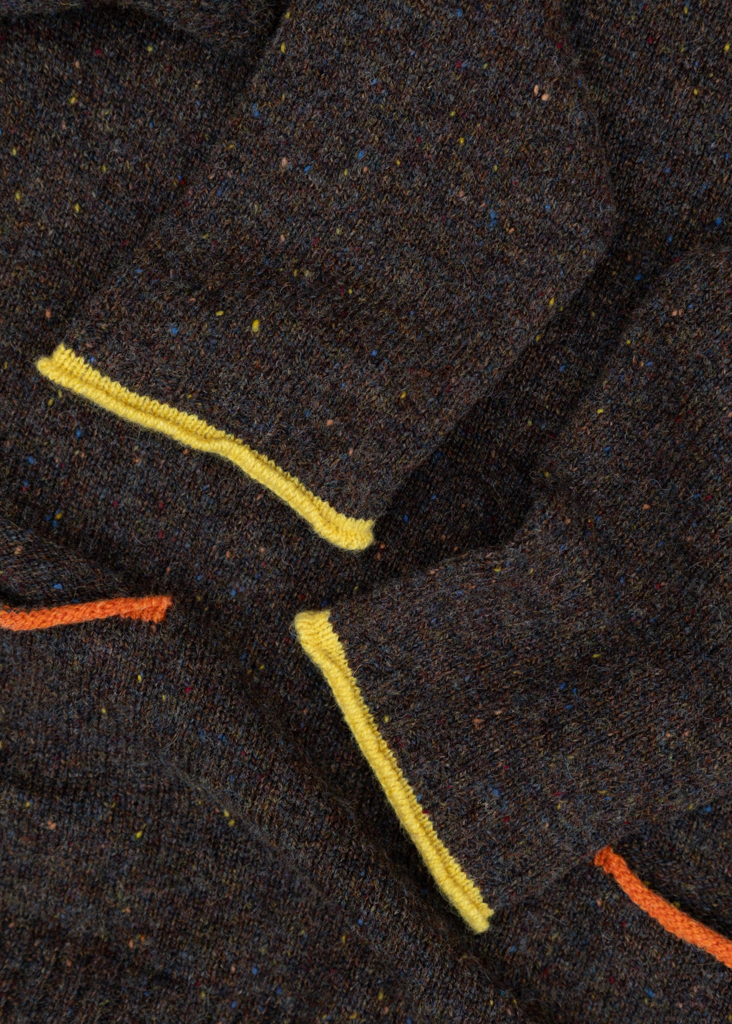 Eribé Tweed Nep Sweater in Bark