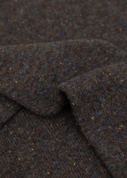 Eribé Tweed Nep Sweater in Bark