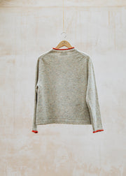 Eribé Tweed Nep Sweater in Sand