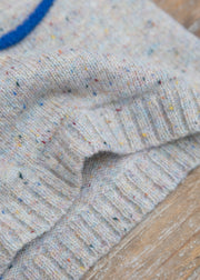 Eribé Tweed Nep Sweater in Sand