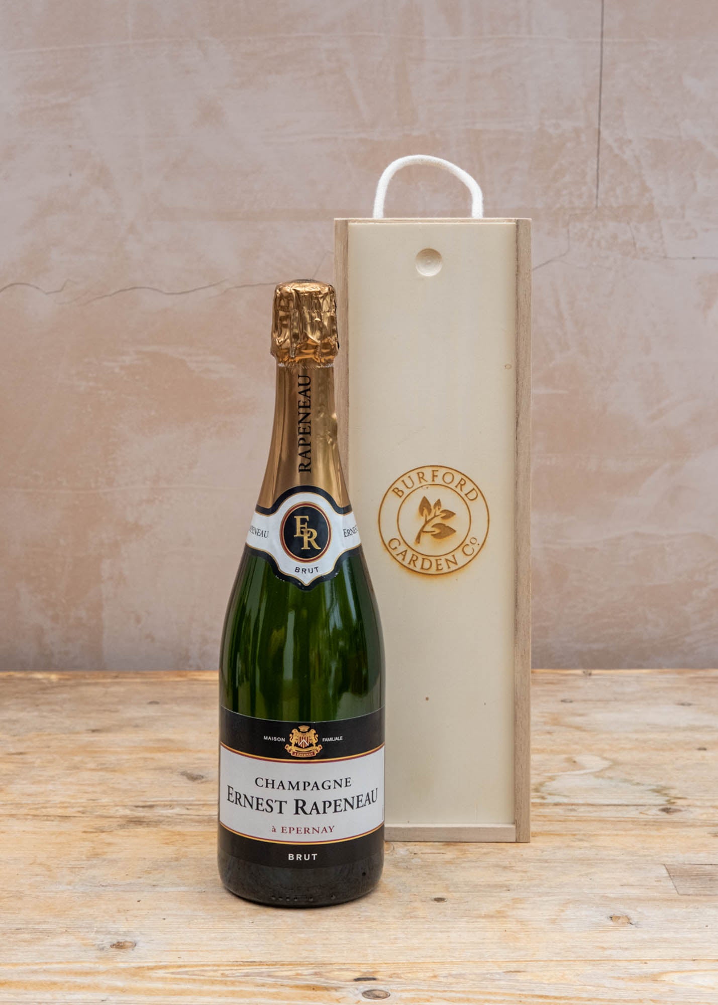 Ernest Rapeneau Champagne in Wooden Gift Box