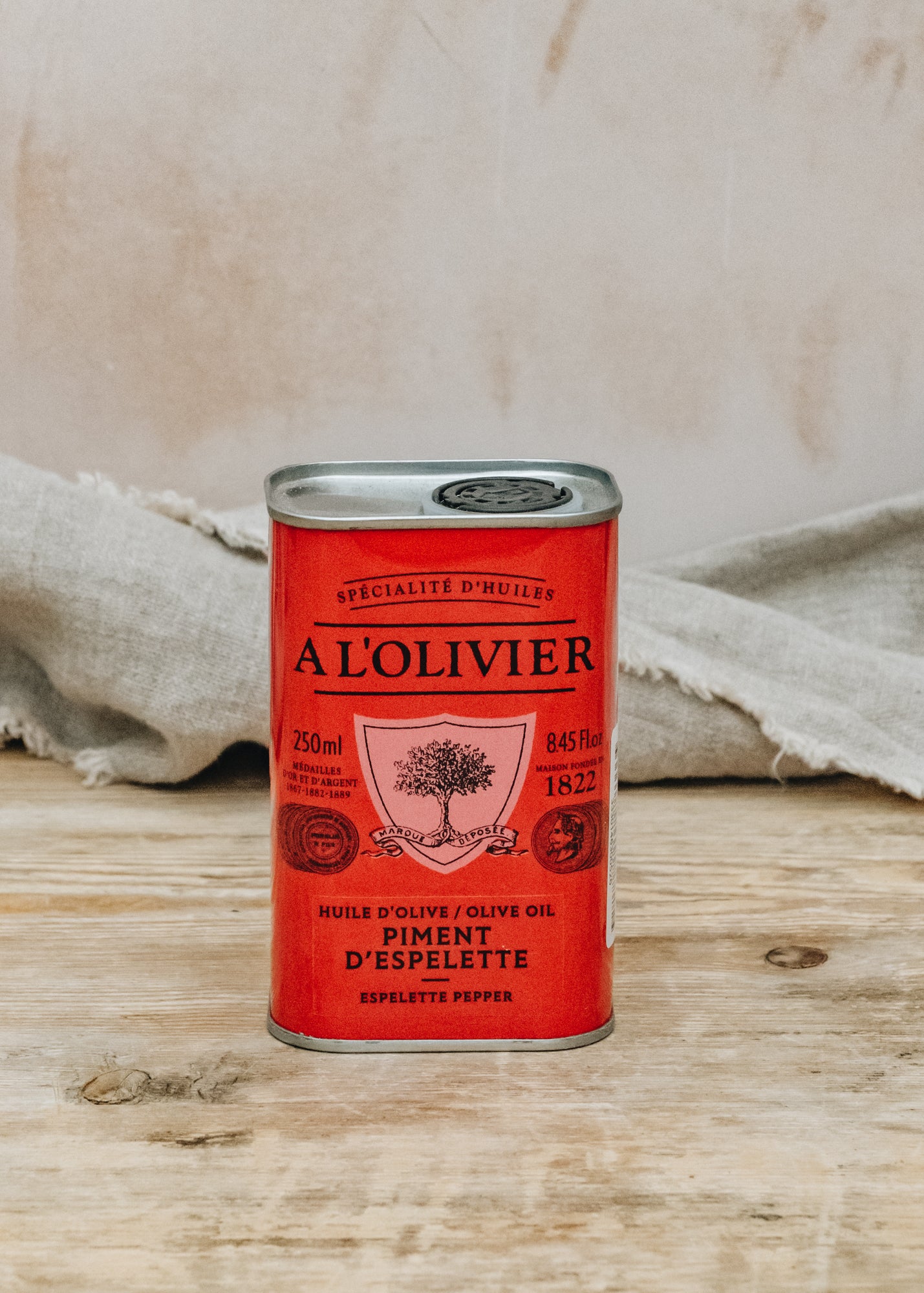 Seggiano Espelette Pepper Infused Olive Oil in Tin