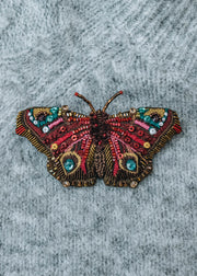 Trovelore European Peacock Butterfly Brooch