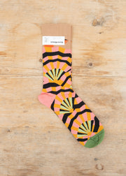 Eventail Socks in Praline