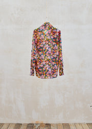 Kenny Ryder Favourbrook Flower Patterned Fine Cotton Shirt - M