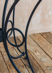 Fermob 1900 D96 Table in Deep Blue