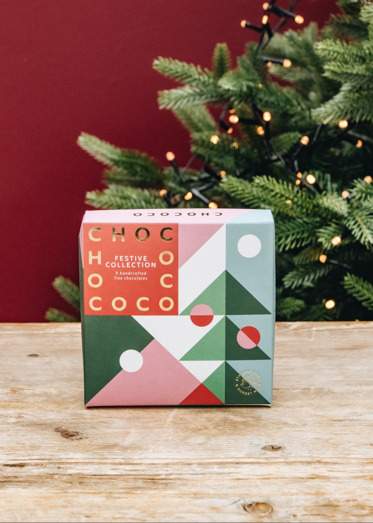 Chococo Festive Chocolate Collection, 9 pieces