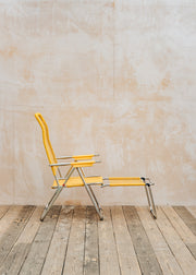 Fiam Spa Aluminium Spaghetti Armchair in Yellow