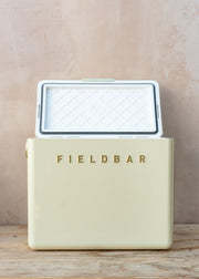 Fieldbar Gin Trunk Cooler in Safari White