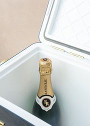 Fieldbar Gin Trunk Cooler in Sea Boat Blue