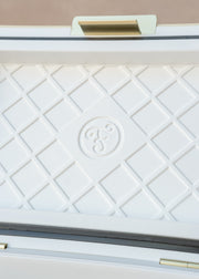 Fieldbar Mini Bar Cooler with Swing Sling in Safari White
