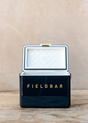 Fieldbar Mini Bar Cooler with Swing Sling in Sea Boat Blue