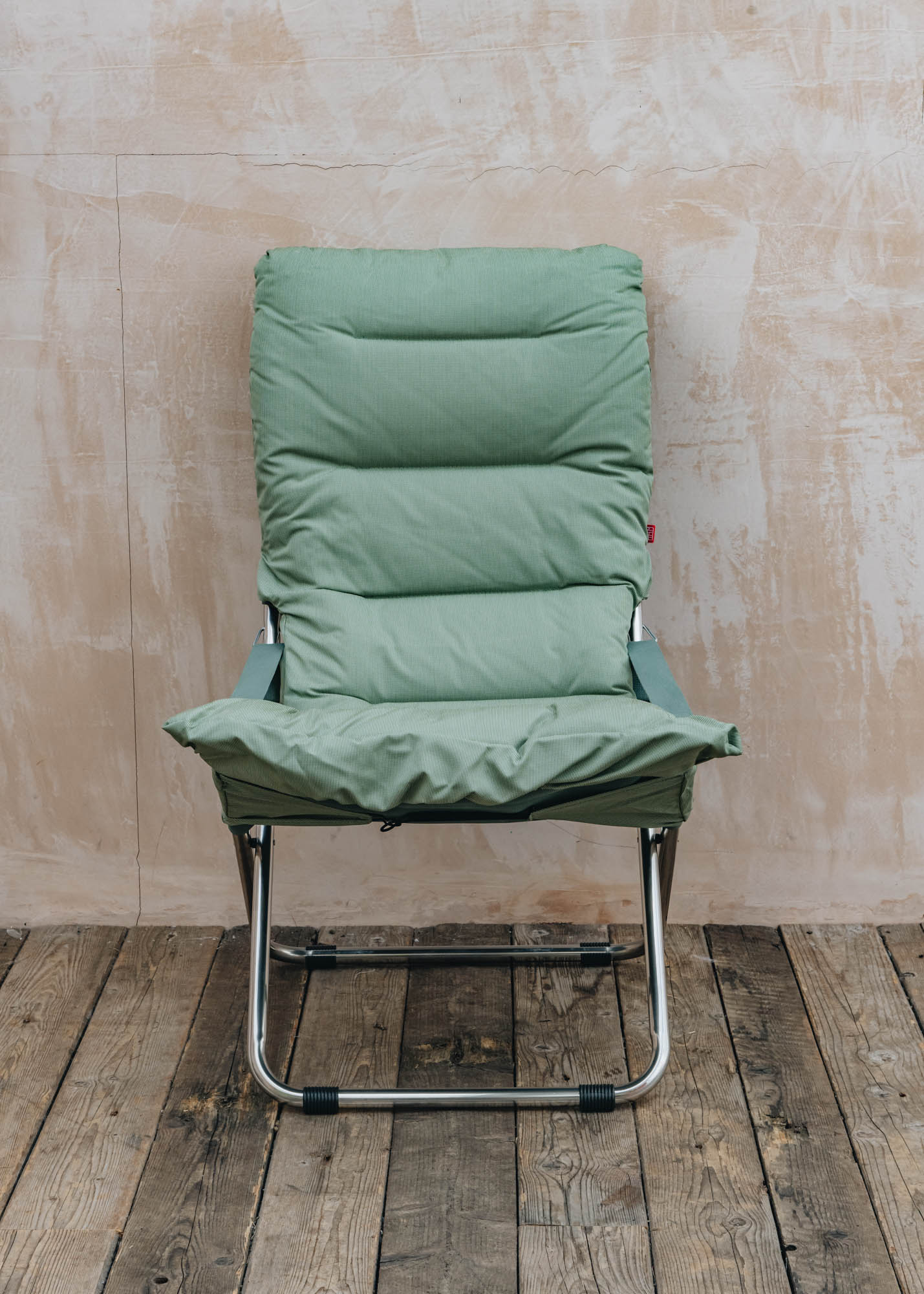 Fiam Spa Aluminium Fiesta Armchair in Sage Green