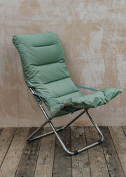 Fiam Spa Aluminium Fiesta Armchair in Sage Green