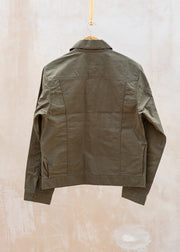 Filson Dry Wax Short Cruiser Jacket in Olive