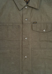 Filson Dry Wax Short Cruiser Jacket in Olive