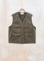 Dry Tin Vest in Otter Green