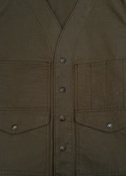 Filson Dry Tin Vest in Otter Green