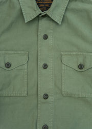 Filson Field Jac-Shirt in Washed Fatigue Green